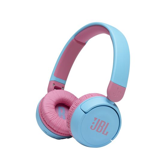 JBL Jr310BT - Blue - Kids Wireless on-ear headphones - Hero